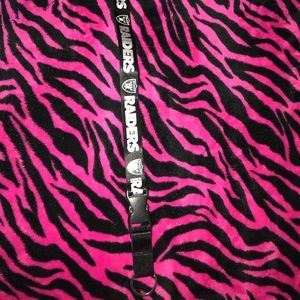 Raiders lanyard